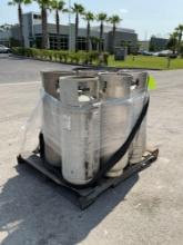 PALLET OF ( 8 ) LP TANKS