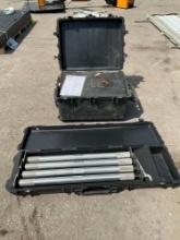 PRONALINFLATABLE TRENCH SHIELD MODEL FSP-57-87 IN PELICAN CARRYING CASE, APPROX SHIELD HEIGHT 87in,