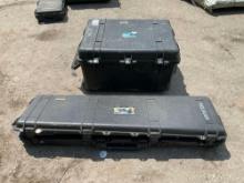 PRONALINFLATABLE TRENCH SHIELD MODEL FSP-57-87 IN PELICAN CARRYING CASE, APPROX SHIELD HEIGHT 87in,