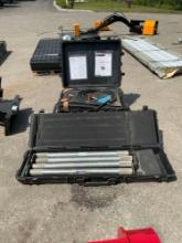PRONALINFLATABLE TRENCH SHIELD MODEL FSP-57-87 IN PELICAN CARRYING CASE, APPROX SHIELD HEIGHT 87in,