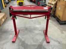 BENDING BRAKE WITH STAND; APPROXIMATELY 36 IN