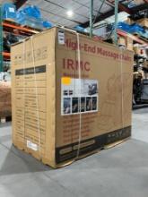 UNUSED HIGH END MASSAGE CHAIR IRMC, ZERO GRAVITY MODE, AI INTELLIGENT VOICE CONTROL, 5+8 MASSAGE