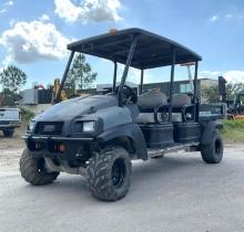 2016 CLUB CAR CARRYALL 1700 4x4 INTELLITRAK , DIESEL, CREW CAB,MANUAL DUMP BED, HITCH, BILL OF SALE