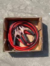 UNUSED HEAVY DUTY BOOSTER CABLES