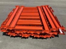CROSSBEAMS FOR PALLET RACKING, APPROX 38 TOTAL, APPROX 55in L