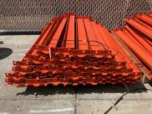 CROSSBEAMS FOR PALLET RACKING, APPROX 33TOTAL, APPROX 55in L