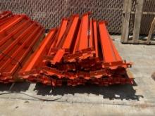 CROSSBEAMS FOR PALLET RACKING, APPROX 36TOTAL, APPROX 55in L