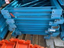 ( 1 ) PALLET OF UPRIGHTS FOR PALLET RACKING, APPROX 10TOTAL, APPROX 11FT L x 42in W