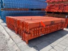 CROSSBEAMS FOR PALLET RACKING, APPROX 79TOTAL, APPROX 55in L