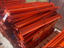 CROSSBEAMS FOR PALLET RACKING, APPROX 45TOTAL, APPROX 55in L