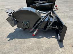 ( 1 ) UNUSED 2025 GIYI STUMP GRINDER ATTACHMENT MODEL GY-SZYMJ FOR MINI SKID STEER