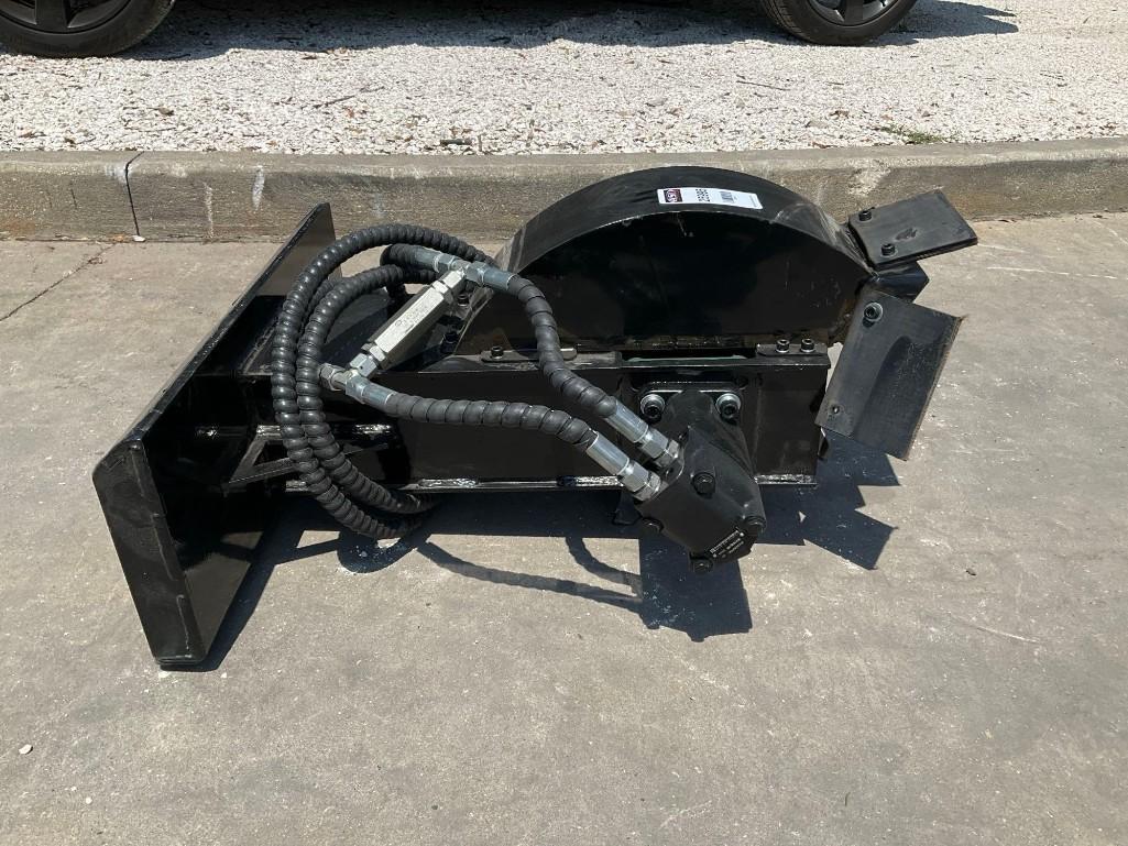 ( 1 ) UNUSED 2025 GIYI STUMP GRINDER ATTACHMENT MODEL GY-SZYMJ FOR MINI SKID STEER