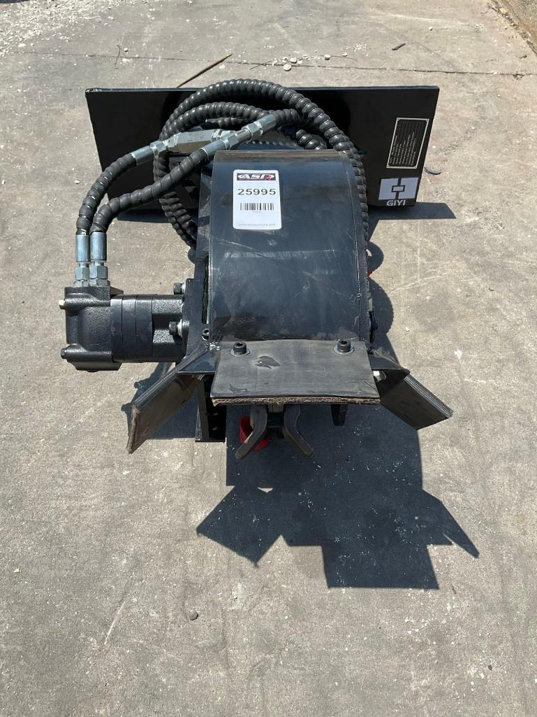 ( 1 ) UNUSED 2025 GIYI STUMP GRINDER ATTACHMENT MODEL GY-SZYMJ FOR MINI SKID STEER
