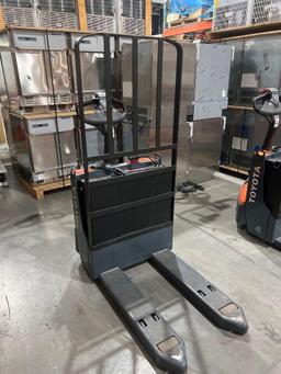 2024 TOYOTA PALLET JACK MODEL 8HBW23, ELECTRIC, 24V, MAX CAPACITY 4500LBS, LOW HRS SHOWING, BUILT...