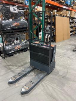 2023 TOYOTA PALLET JACK MODEL 8HBW23, ELECTRIC, 24V, MAX CAPACITY 4500LBS, LOW HRS SHOWING, BUILT...