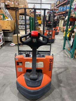 2023 TOYOTA PALLET JACK MODEL 8HBW23, ELECTRIC, 24V, MAX CAPACITY 4500LBS, LOW HRS SHOWING, BUILT...