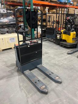 2024 TOYOTA PALLET JACK MODEL 8HBW23, ELECTRIC, 24V, MAX CAPACITY 4500LBS, LOW HRS SHOWING, BUILT...