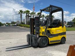 MITSUBISHI FORKLIFT MODEL FGC20K1, LP POWERED, APPROX MAX CAPACITY 4000LBS, APPROX MAX HEIGHT 80in,
