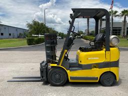 MITSUBISHI FORKLIFT MODEL FGC20K1, LP POWERED, APPROX MAX CAPACITY 4000LBS, APPROX MAX HEIGHT 80in,