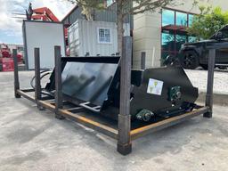 ( 1 ) UNUSED 2025 GIYI FLAIL MOWER MODEL GY-FM57, APPROX 57in WORKING WIDTH, APPROX WORKING PRESS...