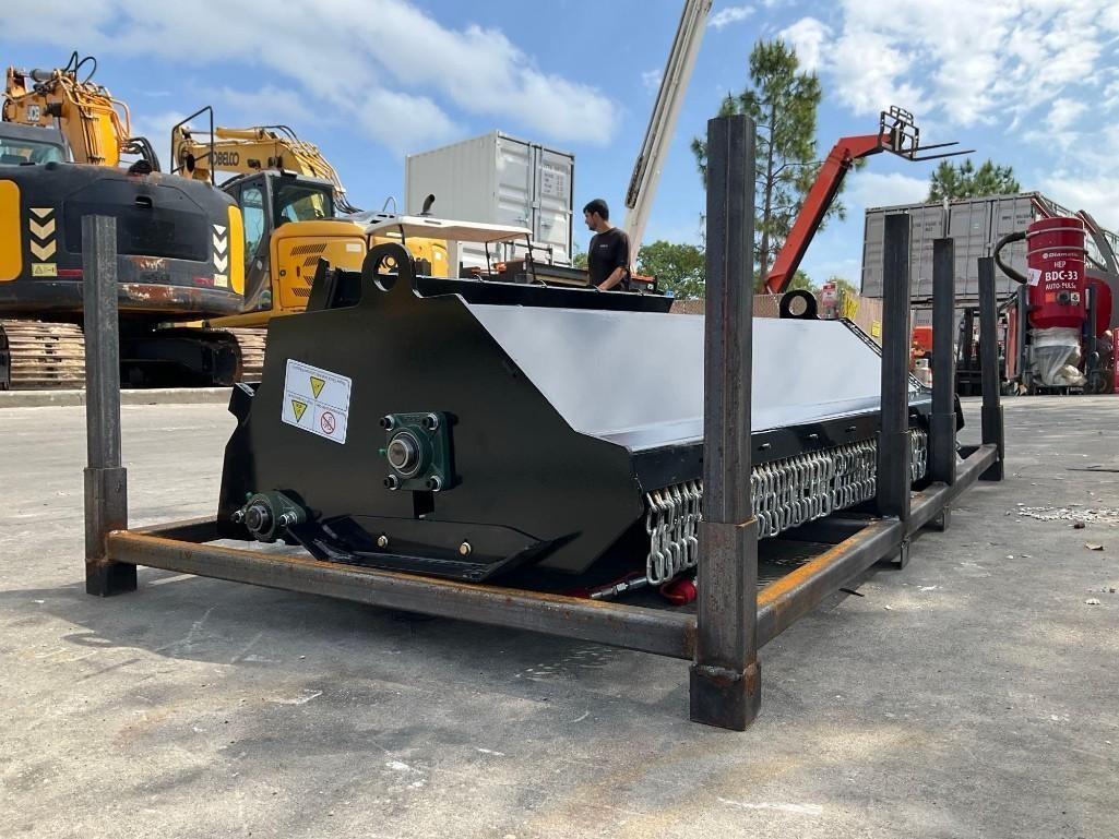 ( 1 ) UNUSED 2025 GIYI FLAIL MOWER MODEL GY-FM57, APPROX 57in WORKING WIDTH, APPROX WORKING PRESS...