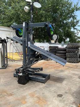 UNUSED 2025 GIYI GRADER W/ HYDRAULIC WHEELS MODEL GY-GR87 FOR SKID STEER LOADER, APPROX BLADE WIDTH