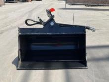 ( 1 ) 2025 UNUSED VICSEC TITLING BUCKET ATTACHMENT FOR EXCAVATOR, APPROX 24in, FITS 1-3TON EXCAVAT