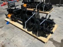 UNUSED 2025 VICSEC MINI EXCAVATOR ATTACHMENT SET WHICH INCLUDES ( 1 ) BUCKET WITH TEETH ( 1 ) QUICK