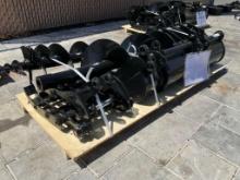 UNUSED 2025 VICSEC MINI EXCAVATOR ATTACHMENT SET WHICH INCLUDES ( 1 ) BUCKET WITH TEETH ( 1 ) QUICK