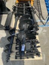 UNUSED 2025 VICSEC MINI EXCAVATOR ATTACHMENT SET WHICH INCLUDES ( 1 ) BUCKET WITH TEETH ( 1 ) QUICK