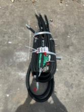 ( 1 ) BUNDLE OF UNUSED 2025 HYDRAULIC HOSES FOR EXCAVATOR, FITS 1-3TON EXCAVATOR