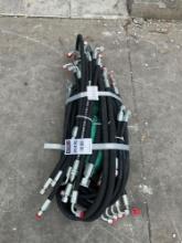 ( 1 ) BUNDLE OF UNUSED 2025 HYDRAULIC HOSES FOR EXCAVATOR, FITS 1-3TON EXCAVATOR
