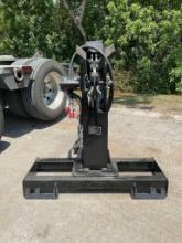 ( 1 ) UNUSED 2025GIYI STUMP GRINDER ATTACHMENT MODEL GY-SG45 FOR SKID STEER ( PLEASE NOTE STOCK PHO