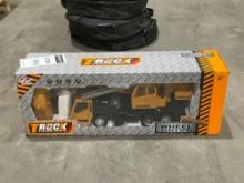 UNUSED TOY ENGINEERING WHEEL DRIVE 8 CHANNEL REMOTE MIXING TRUCK