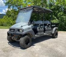 2018CLUB CAR CARRYALL 1700 4x4 INTELLITRAK , DIESEL, CREW CAB, MANUAL DUMP BED, HITCH, BILL OF