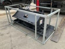 UNUSED 2025 72IN VIBRATORY PLATE COMPACTOR MODEL VPC-11-72W FOR UNIVERSAL SKID STEER ( PLEASE NOTE