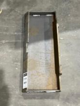 UNUSED 2025 VICSEC MOUNTING PLATE FOR MINI SKID STEER, APPROX 24in W