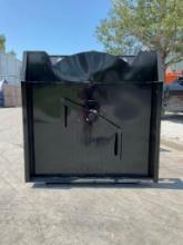 ( 1 ) UNUSED 2025 GIYI BRUSH CUTTER MODEL GY-BC63 FOR SKID STEER, APPROX 57in CUTTING WIDTH(PLEASE