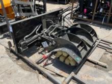UNUSED 2025 GIYI CLAMP GRABBER MODEL GY-CG34 FOR SKID STEER, APPROX CLAMP WIDTH 34in