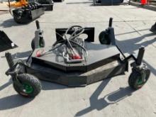 UNUSED 2025 GIYI FOUR WHEEL MOWER MODEL GY-SLGCJ FOR MINI SKID STEER LOADER, APPROX WORKING WIDTH