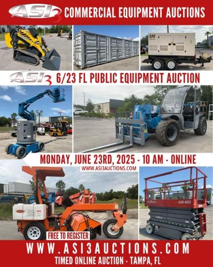 6/23 FL Public Equipment Auction