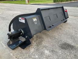UNUSED 2025 WOLVERINE TILLER ATTACHMENT MODEL TL-12-72W FOR UNIVERSAL SKID STEER, APPROX 72in W (