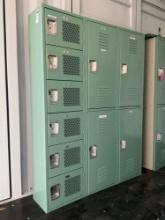 LOCKERS, APPROX 54in W x 72in T