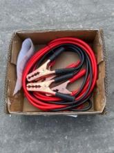 UNUSED HEAVY DUTY BOOSTER CABLES