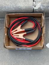 UNUSED HEAVY DUTY BOOSTER CABLES