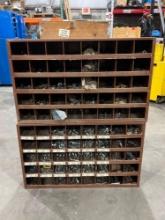 ( 2 ) LAWSON BROWN METAL INDUSTRIAL TOOL CABINET; EACH APPROXIMATELY 36 IN L X 12 IN W X 22 IN T;