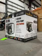 UNUSED LANDHONOR 3in SEMI-TRASH WATER PUMP MODEL LHR-TWP80, GAS POWERED