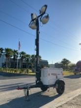 2019 GENERAC MAGNUM MOBILE GENERATOR WITH LIGHT TOWER MODEL MLT3060M, DIESEL, MITSUBISHI ENGINE,