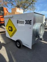 UNUSED ECO BLAZE 30E COMMERCIAL ELECTRIC CONSTRUCTION HEATER
