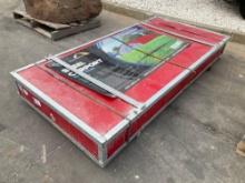 UNUSED CHERYGOLD MOUNTAIN SINGLE TRUSS 12FT X 20FT STEEL CARPORT